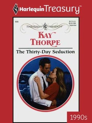 cover image of The Thirty-Day Seduction